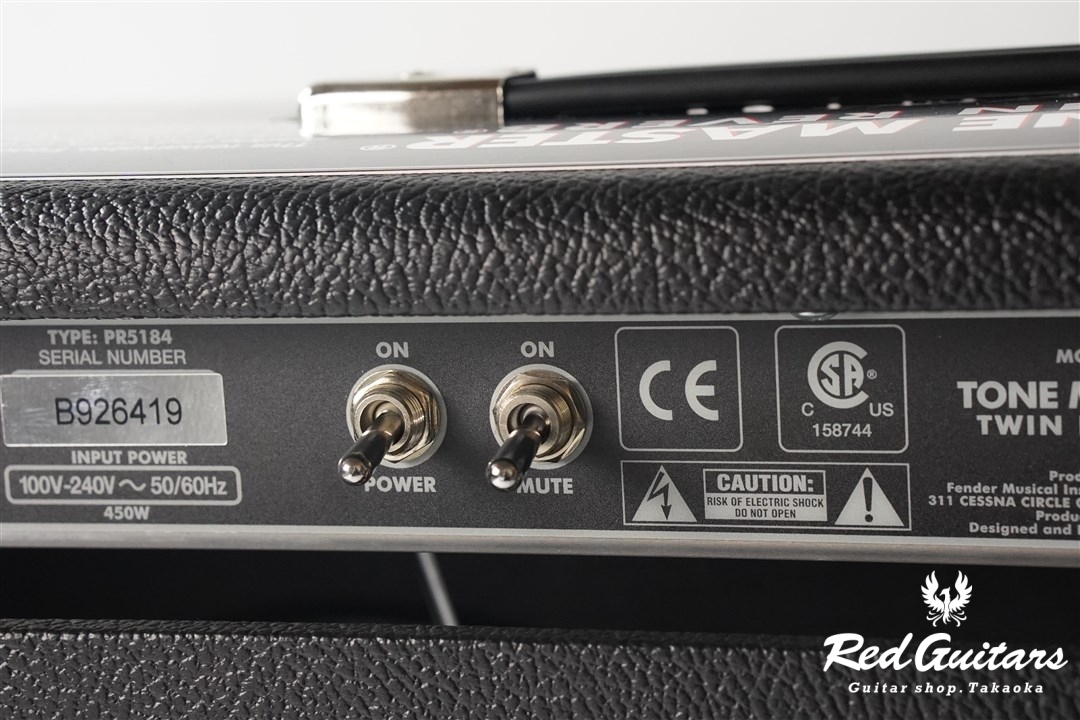 Fender TONE MASTER TWIN REVERB | Red Guitars Online Store